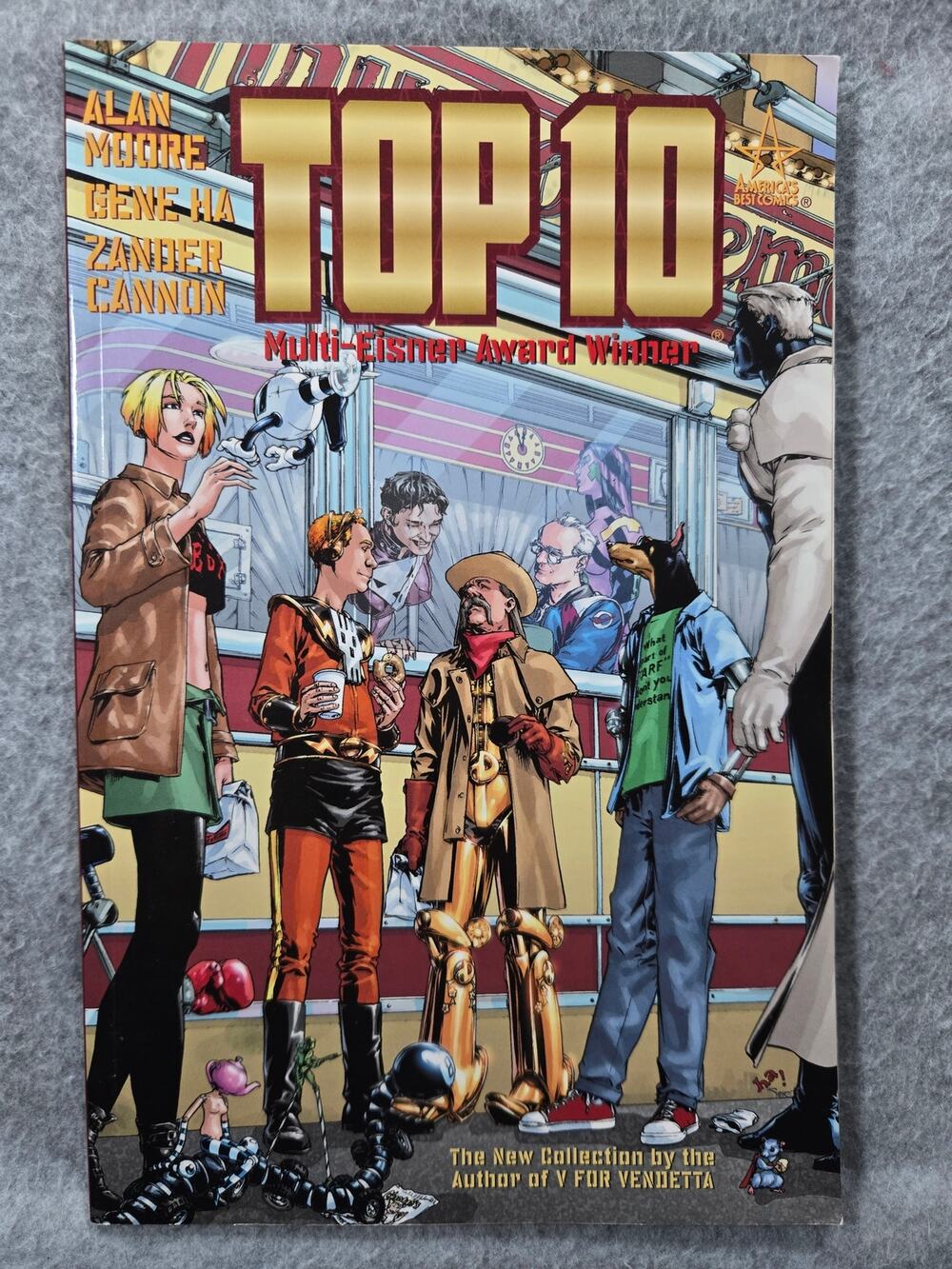 Top 10 Vol 1 Trade Paperback Alan Moore WildStorm ABC Comics